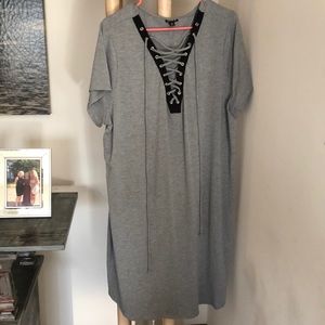 Gray dress from torrid , worn once